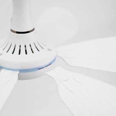 Silent 6 Leaves USB Powered Ceiling Canopy Fan with Remote Control Timing 4 Speed Hanging Fan for Camping Bed Dormitory Tent New