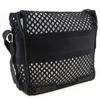 Dior Messenger Shoulder Bag mesh black canvas Women Used