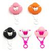Straw Tip Covers Silicone Straw Cover Caps Drinking Straws Plug Sunhat Shape Straw Protective Cover 10mm for Stanley Cup