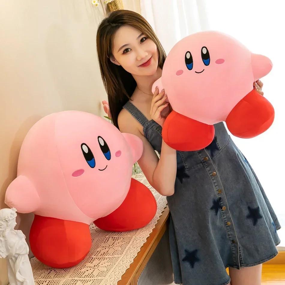 IN STOKC 30cm Anime Star Kirbyd Plush Toys Soft Stuffed Animal Doll Fluffy Pink Plush Doll Pillow Room Decor Toys For Gift