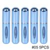 1/5/10PCS 5ml Portable Perfume Atomizer Mini Perfume Bottle Sample Spray Bottle Dispenser Cosmetic Travel Container