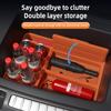 For AITO M8 6Seat 2025 2026 Trunk Storage Box Tail Box Leveling Organizer Interior Modification Special-Fit Interior Accessories