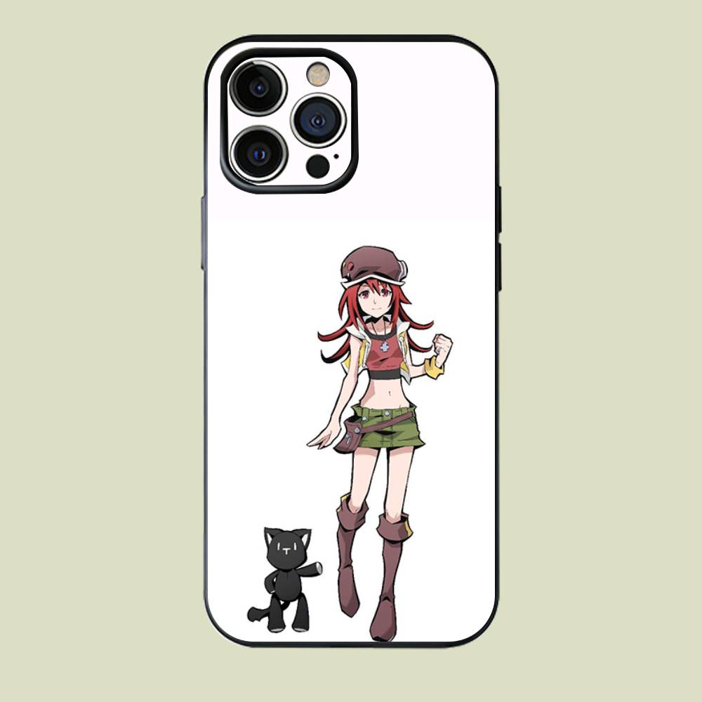 

The World Ends with You Silicone Soft Phone Case For iPhone17,16,15,14,13,12,11 Pro Max Plus mini XS XR SE Cover iPhone15promax