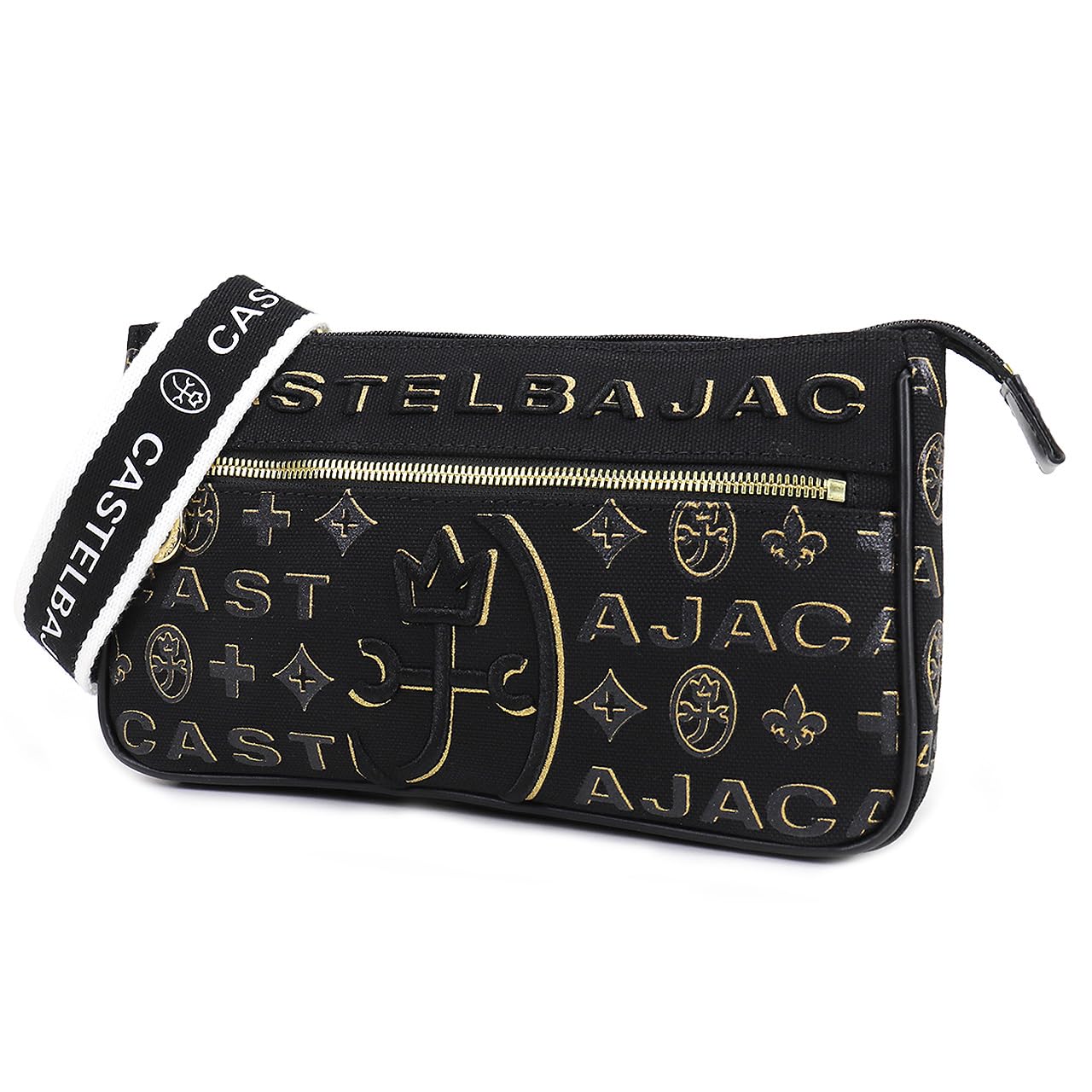 

Castelbajac Cite One-Shoulder Bag No.89951 Black