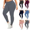 Women's Plus Size Color Butt Lifting Workout Leggings