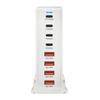 240W GaN Desktop Charger with 8 USB-C Ports, Supports PD 3.0 Fast Charging and Is Compact & Portable