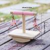 MultiPurpose Bird Activity Perch Toy Wood Rocking Stand Toy For Climbing Chewing And Engagement Play Parrots Exercie Toy