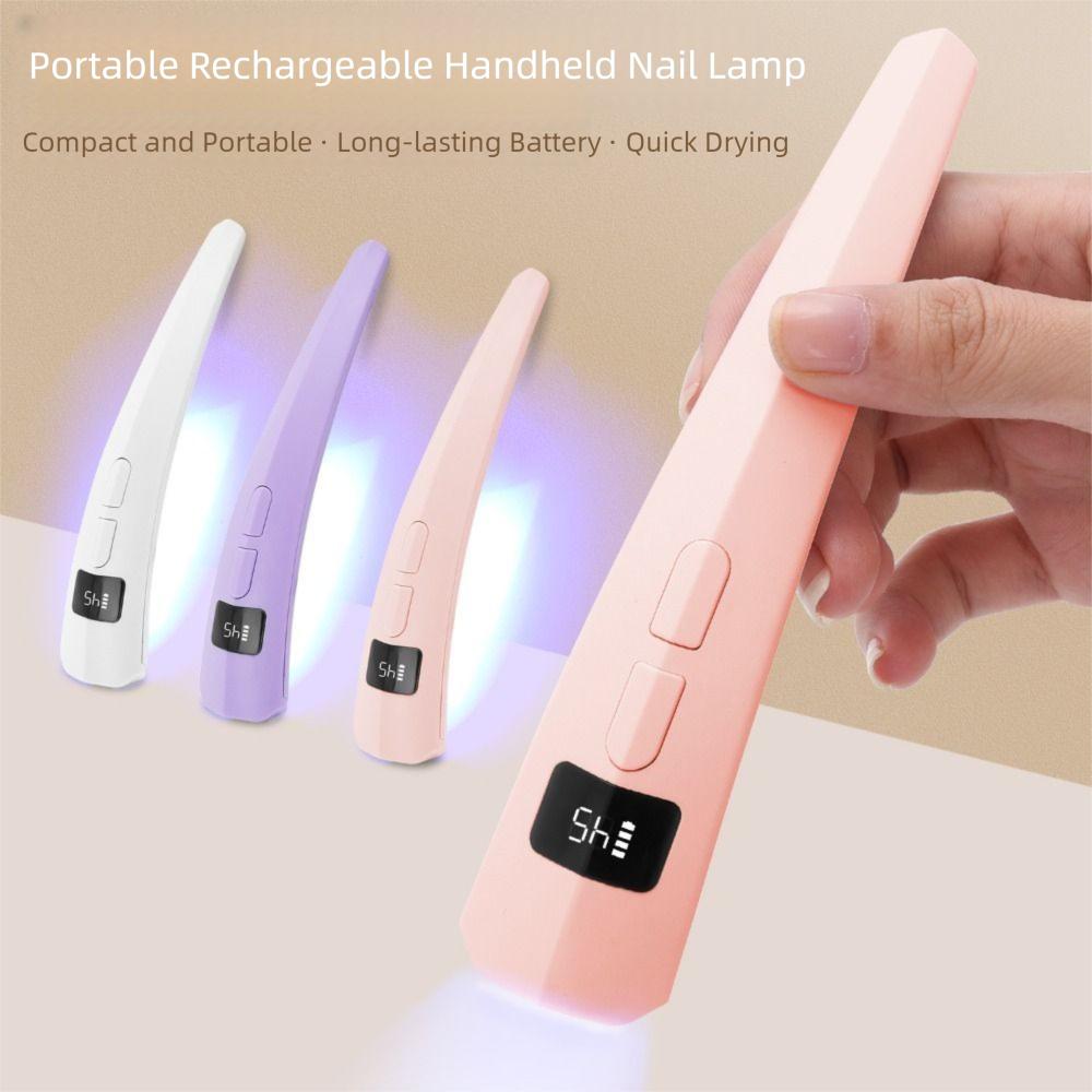 USB Nail Dryer Light 2 Modes Gel Polish Dryer Versatile Mini UV Curing Light  DIY Nail Gel