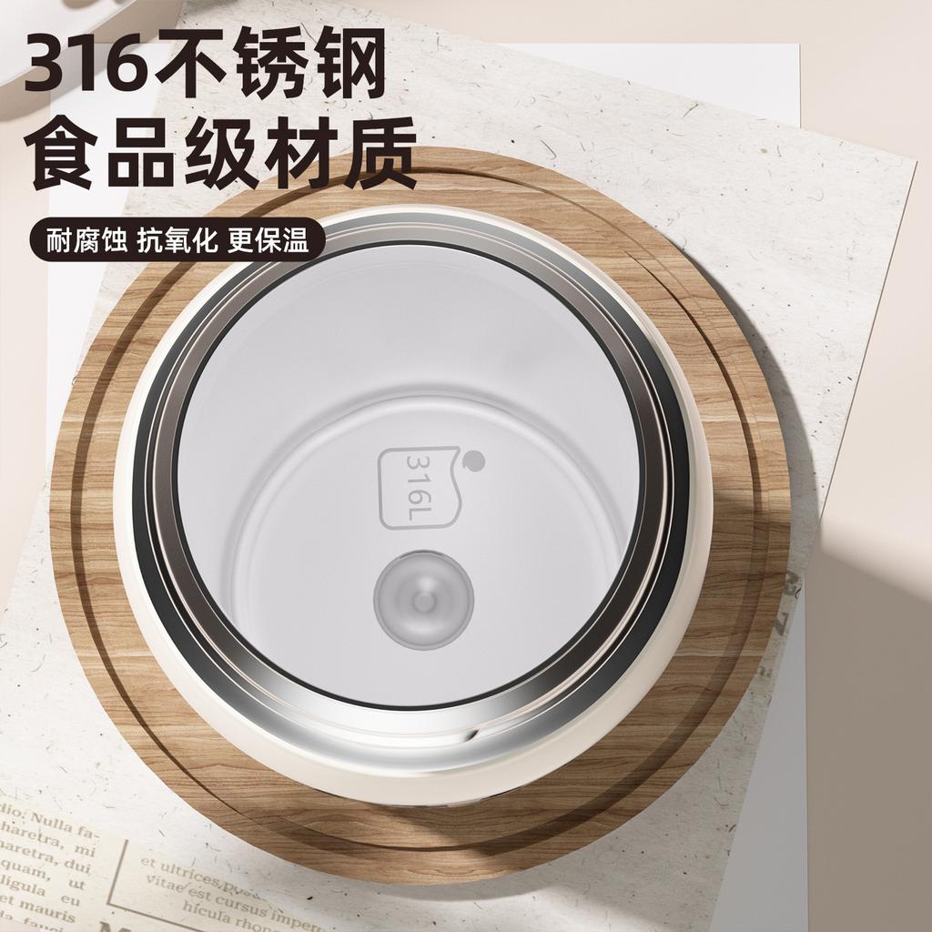 Water bottle Stainless steel vacuum thermos cup Boys and girls large capacity double drink bouncing water cup Outdoor cup