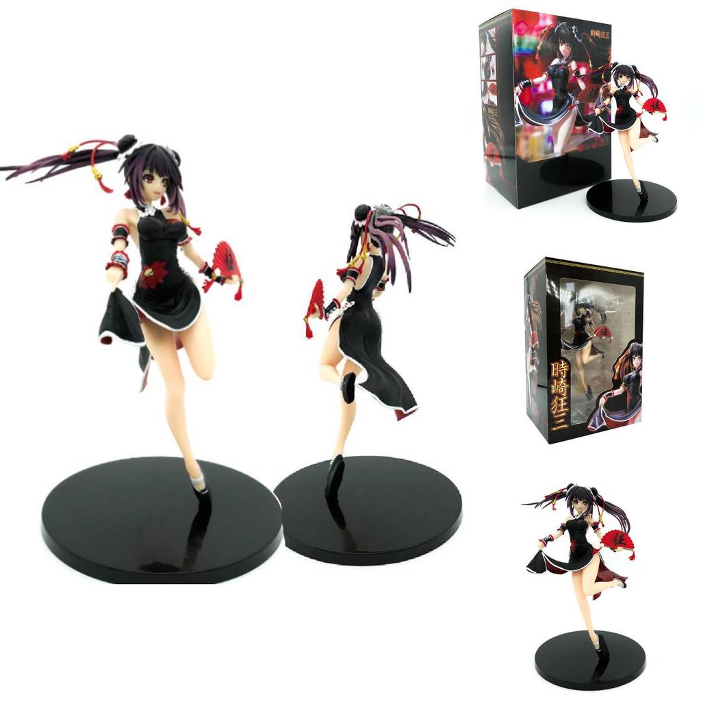 Date A Live Chinese Style Standing Position Pvc Figure Model Toy Boxed Anime Collectible Approximate Height 23.5cm