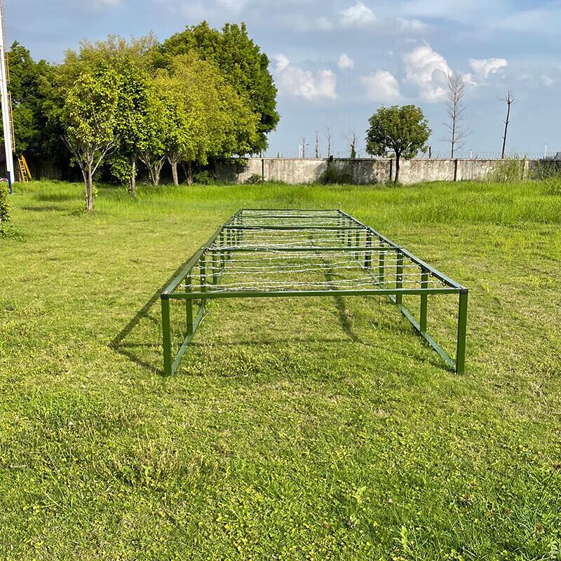 Tactical Mobile Ground Pile Obstacle Net