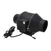 4in Inline Duct Fan with Stepless Speed Controller 35W Grow Tent Hydroponic Ventilation Exhaust Fan