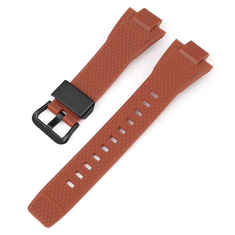 Watch Accessories For Casio G-SHOCK GST-B400 Series Resin Strap Men's Sports Waterproof Rubber Replacement Watchband Bracelet