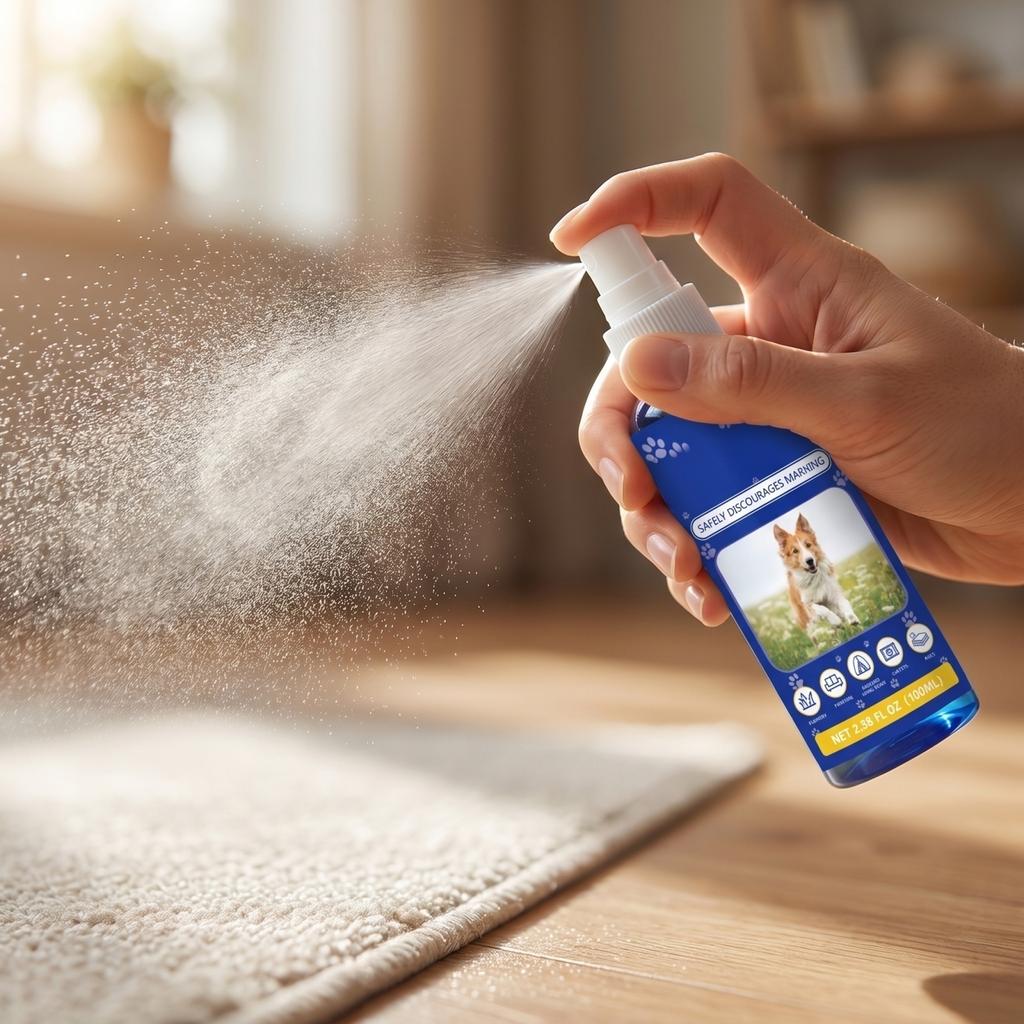 Spray Addestramento Igienico per Cuccioli e Cani Aiuto per l'Addestramento alla Toilette Aiuta ad Accelerare l'Addestramento al Vasino Scoraggia il Marcare Uso Interno Esterno