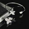 Adjustable Butterfly Bracelet-Ring for Women
