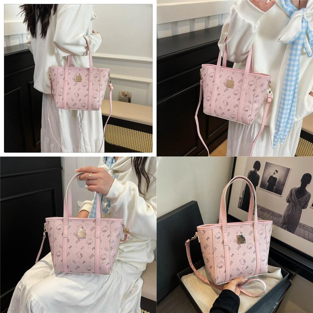 Print Cartoon Crossbody Bag Sweet Versatile Handbag For Girl Outings
