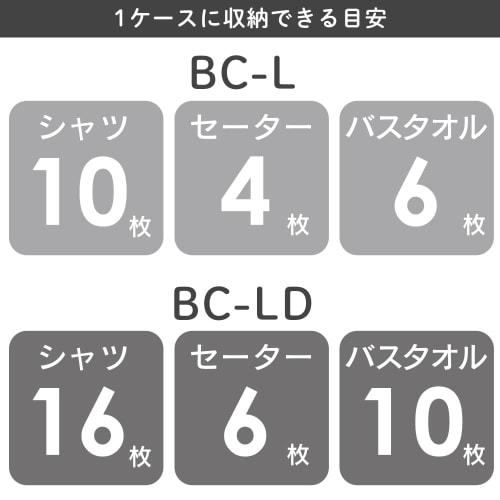 Set of 3 Iris Ohyama Storage Cases, Black, Drawers, Closet, Overwhelmingly Cost-Effective, Perfect for Seasonal Changes, Walk-in Closets, Clothing Cas