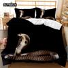 Snake Bedding Set Duvet Cover Set 3d Bedding Digital Printing Bed Linen Queen Size Bedding Set Fashion Design