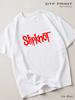 Slipknot Back in White T-Shirt