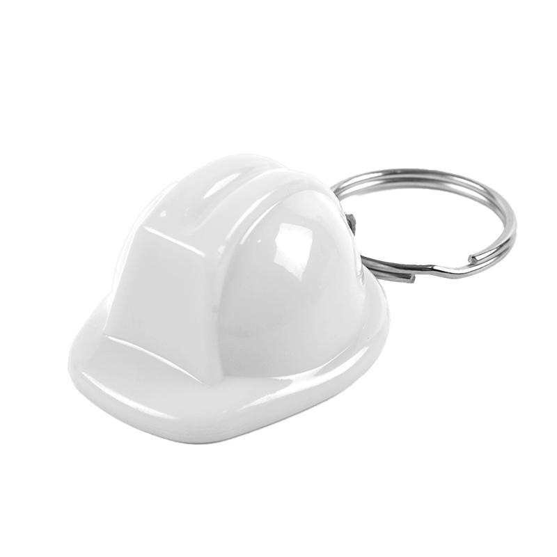 Helmet Hard Hat Keychain Holiday Creative Safety Helmet Keying Jewelry Gift