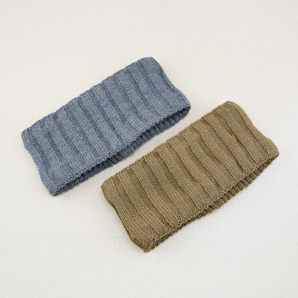 Knitted Headwear Solid Color Hairband New Headband