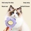 One-Button Pet Hair Removal Comb - Automatic, Portable Grooming Brush for Cats & Dogs