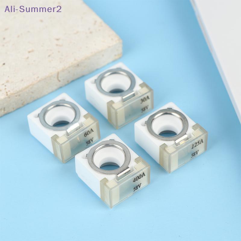 {Summer2} 30A-600A Battery Terminal Mount Fuse Block Kit 58V With Single Stud 5/16" Marine Rated Battery Fuse For Boat Truck RV