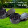 Smartphone Lens 130° Wide Angle Glass Fast Detachable Clip for Phone 16 15 14 Series Photography Accessory