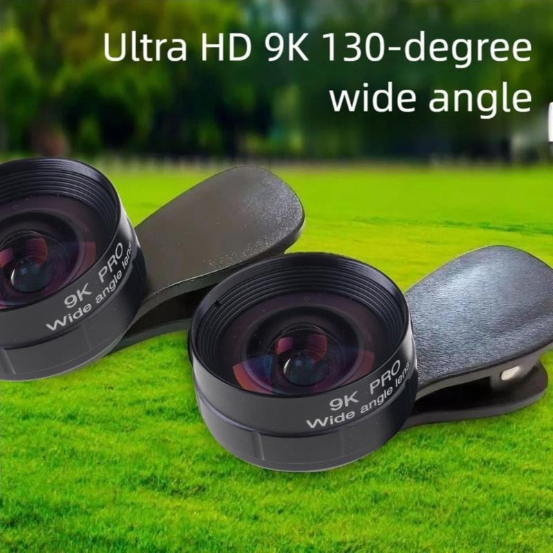 Smartphone Lens 130° Wide Angle Glass Fast Detachable Clip for Phone 16 15 14 Series Photography Accessory