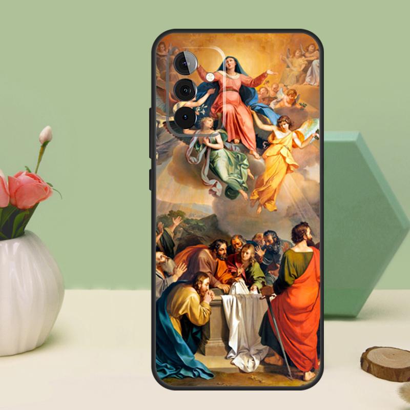 Virgin Mary of Hope Religious Art For Samsung Galaxy A26 A54 A34 A14 A52 A32 A12 A13 A33 A53 A15 A16 A36 A56 A06 A35 A55 Case