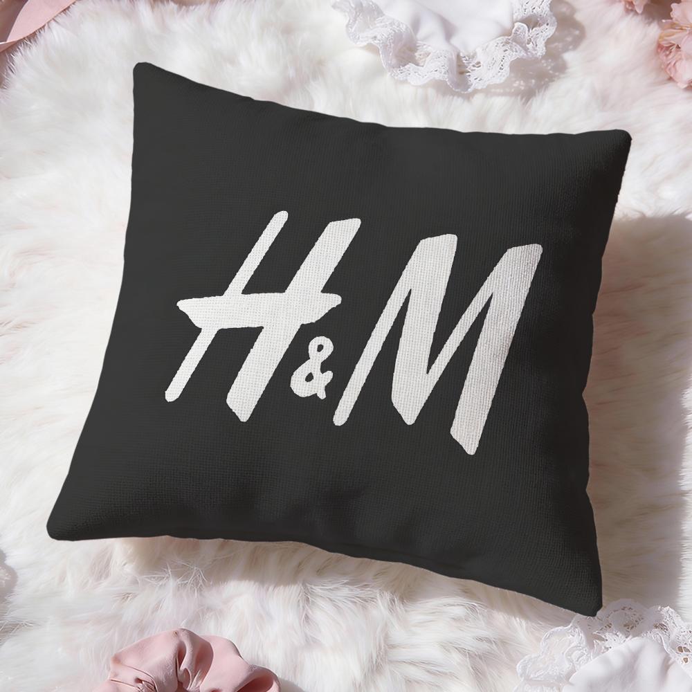 Brand H-H&MS Cushion Cover Premium Comfort Reversible Pillow Cove -Two in One Design for Any Room & Car Interior