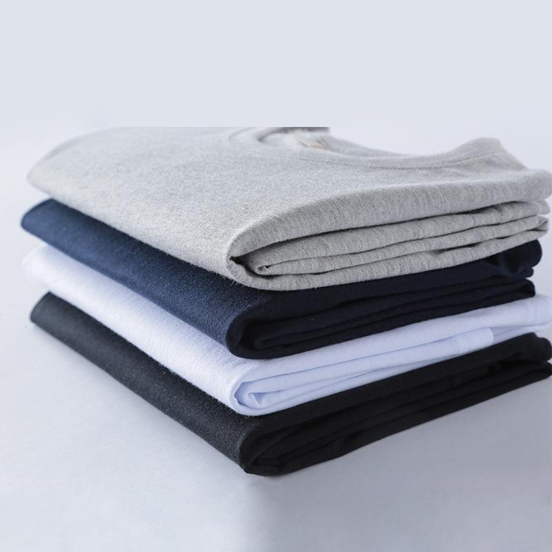 2022 Unisex Casual Solid Color Short-Sleeve T-Shirt In Black or White