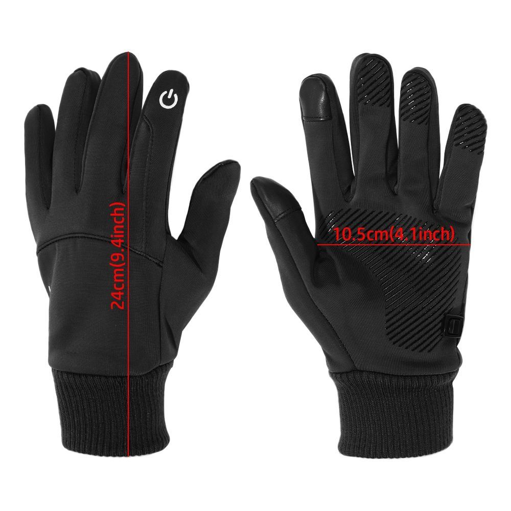 Fashion Warm Mittens Winter Glove Windproof Waterproof Full Finger Gloves TouchScreen Skin-friendly Cycling Gloves Motorcycle