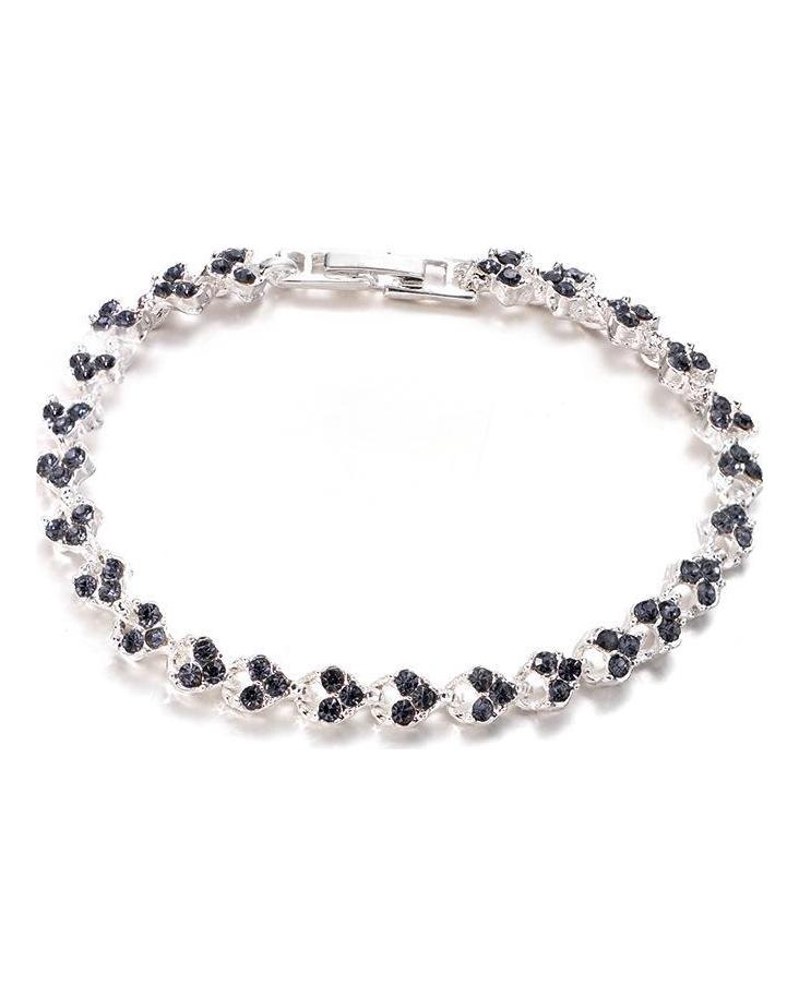 Exquisites Luxus-Armband mit römischem Kristall: Schlichtes, diamantbesetztes Design für den europäischen und amerikanischen Markt, angesagter Außenhandelsstil.