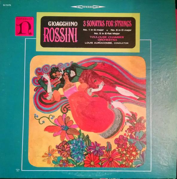 

LP Record TOULOUSE CHAMBER ORCHESTRA, LOUIS A - Rossini: 3 Sonatas For Strings No. H71179 NONESUCH US Classical Used