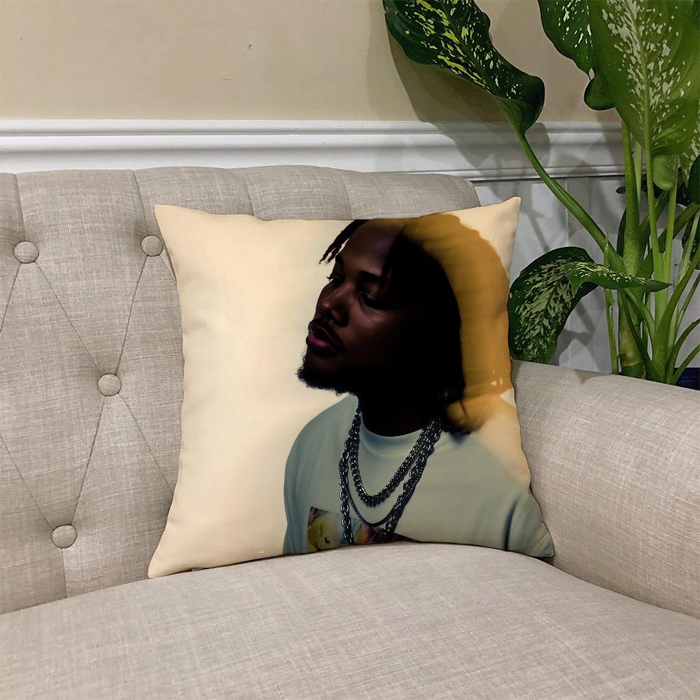 Singer L-Leon Thomas III cushion cover Square Sofa Cushion Cover Casual Skin-Friendly Comfortable Pillow Cover