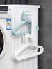 Multi-Functional Clothes Hanger Storage Rack Clip Organizer Balcony Plastic Coat Hook Drying Clothes Pole Home Organization Tool