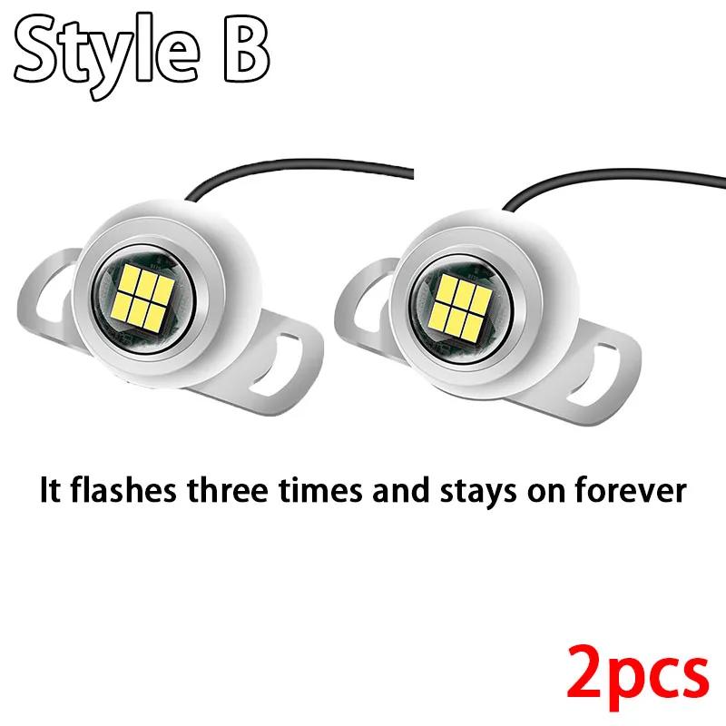 LED Ultra Bright Reversing Light Universal Auxiliary Light High-power Reversing Light, Automotive Universal Lens Reversing Light