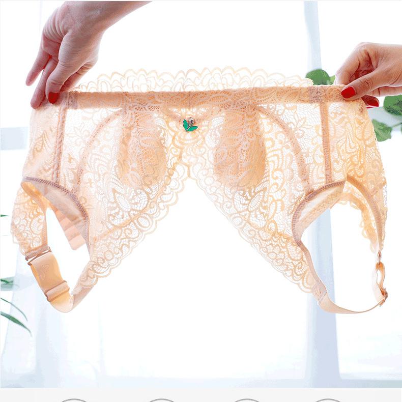 Biustonosz Pełny Kształt Plus Size Damski Wyszczuplający Biustonosz Zbierający Sekowny Koronkowy Biustonosz Push Up