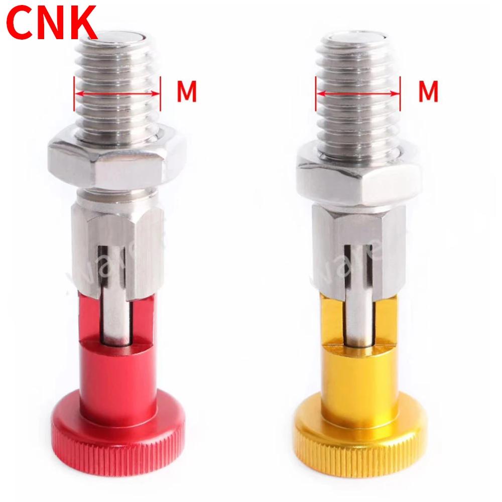 M10/M12 Bolt Multifunction Spring Stop Indexing Pin Self Locking Reset Type Knob Plunger Indexing Bolt Positioning Pin
