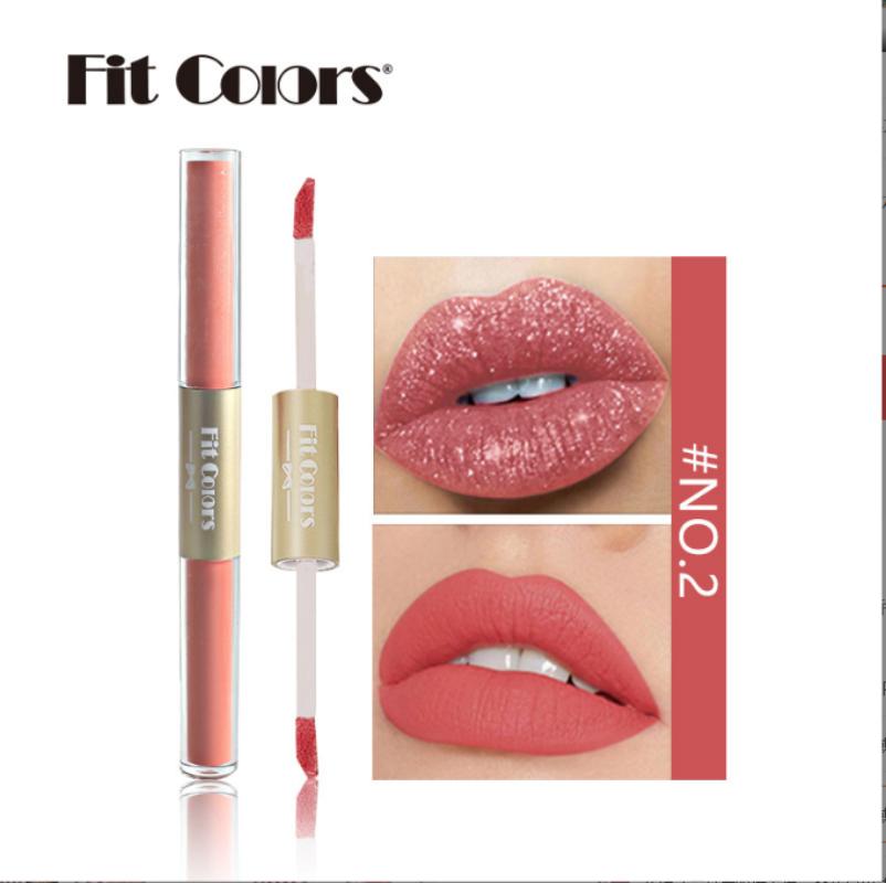 Třpytivá rtěnka Waterproof Liquid Lip Glaze Oil Shimmer Lipstick Makeup Jelly Lip Gloss Lesklý lesk na rty Rtěnka Matte Lip Glaze