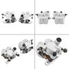 2Pcs Front Brake Caliper Set for KODIAK 400 1999‑2006 KODIAK 450 2003‑2006
