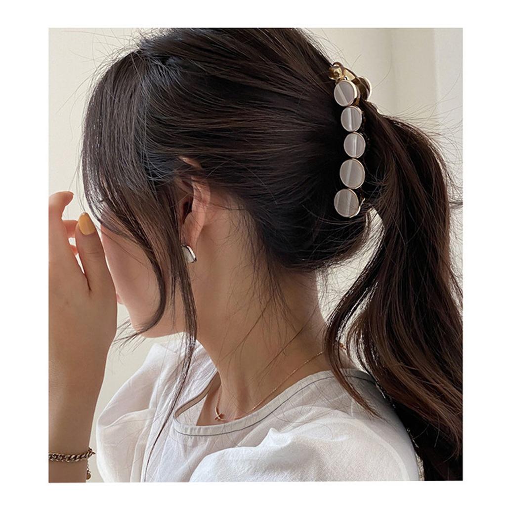 Seamless Acrylic Banana Clip Hair Accessory For Women No Damage To Hair Perfect For Daily Use