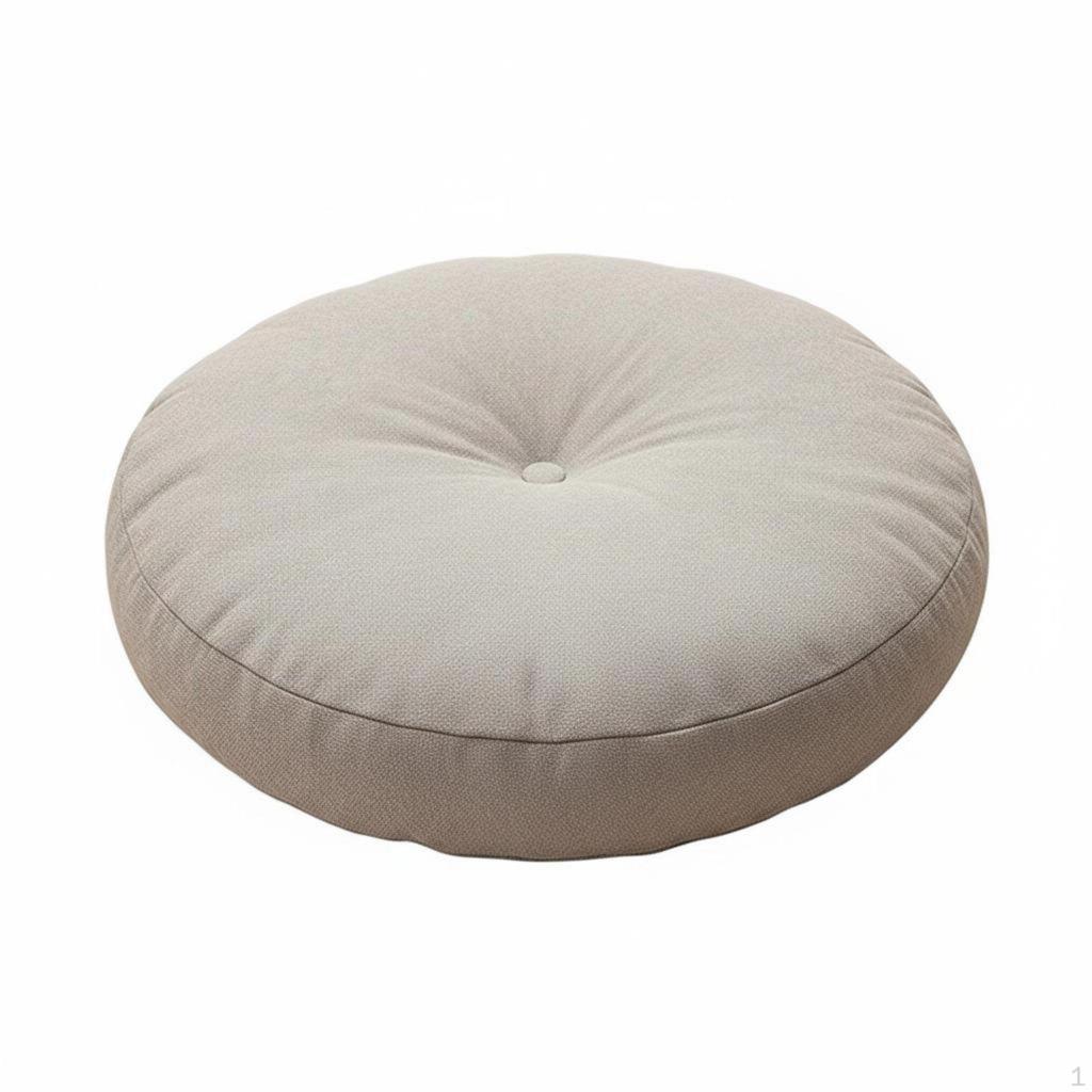 Japanisches Design Futon Kissen Weich Rund Boden Mehrzweck Hocker für