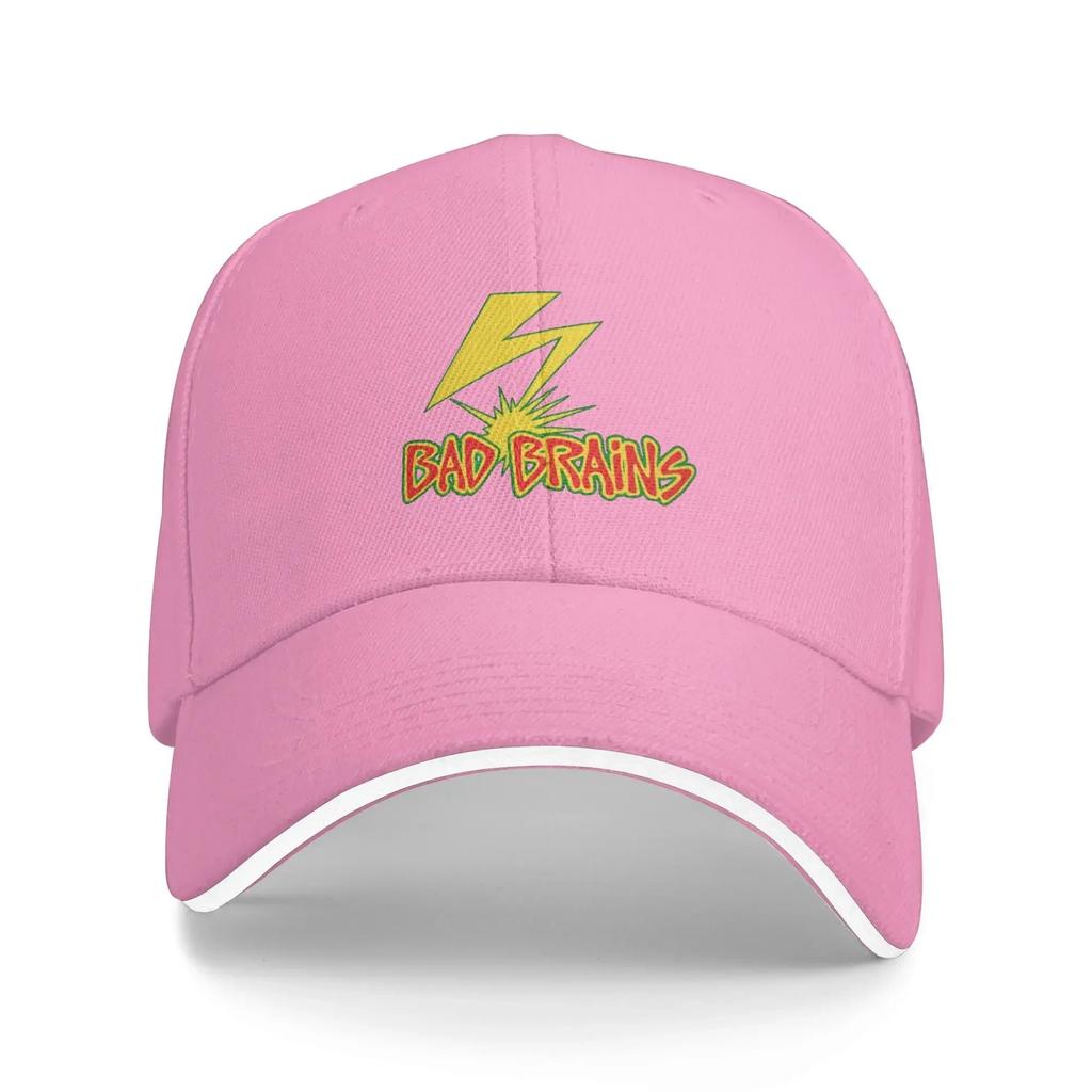 Letní Ležérní Baseballová Čepice Bad Brains Lov Kempování Trucker Hat Pro FeUnisex Unisex Sluneční Clona Vintage Baseballové Čepice