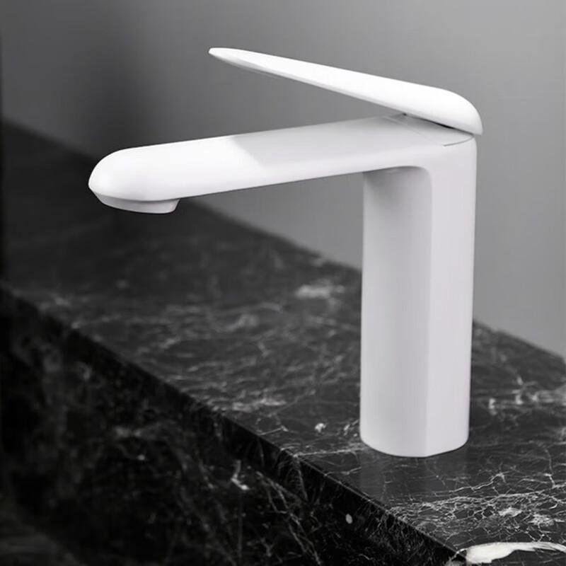 TLXT Single-Hole Hot & Cold Bathroom Basin Mixer Faucet