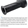 2pcs 22mm Motorcycle ATV Hand Heated Grips Molded Grips Warmer w/USB Adjustable
