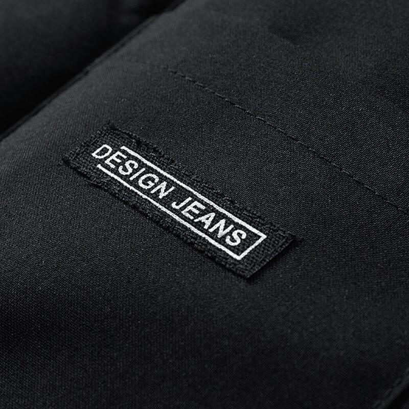 ROMON Men's Autumn/Winter Stand Collar Cotton Vest