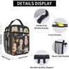Cute Sloth Insulated Lunch Bag Thermal Lunch Box Tote Cooler Reusable Lunch Pail Outdoors Bento Meal Bag for Women Men