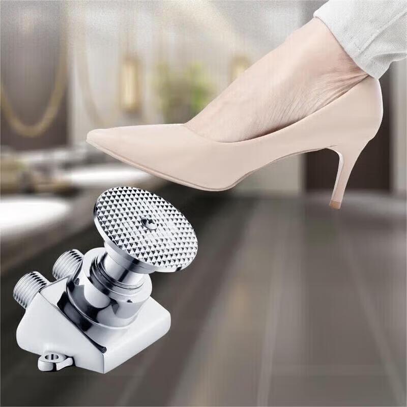 Foot-Operated Basin Delay Valve